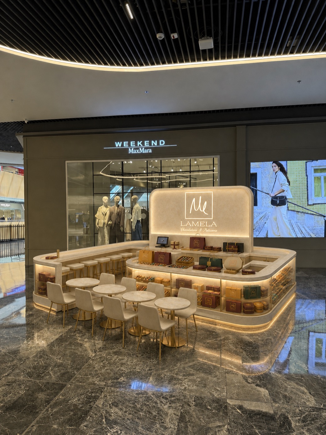 Островок LAMELA в Tashkent City Mall